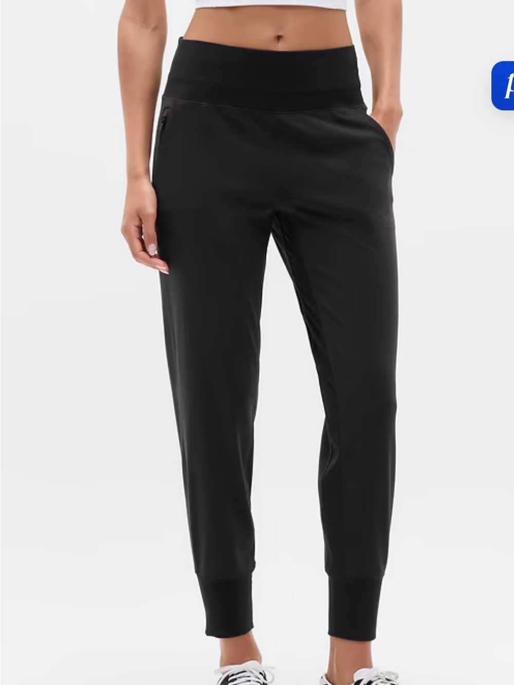 Athleta Venice Black High-Waist Leggings